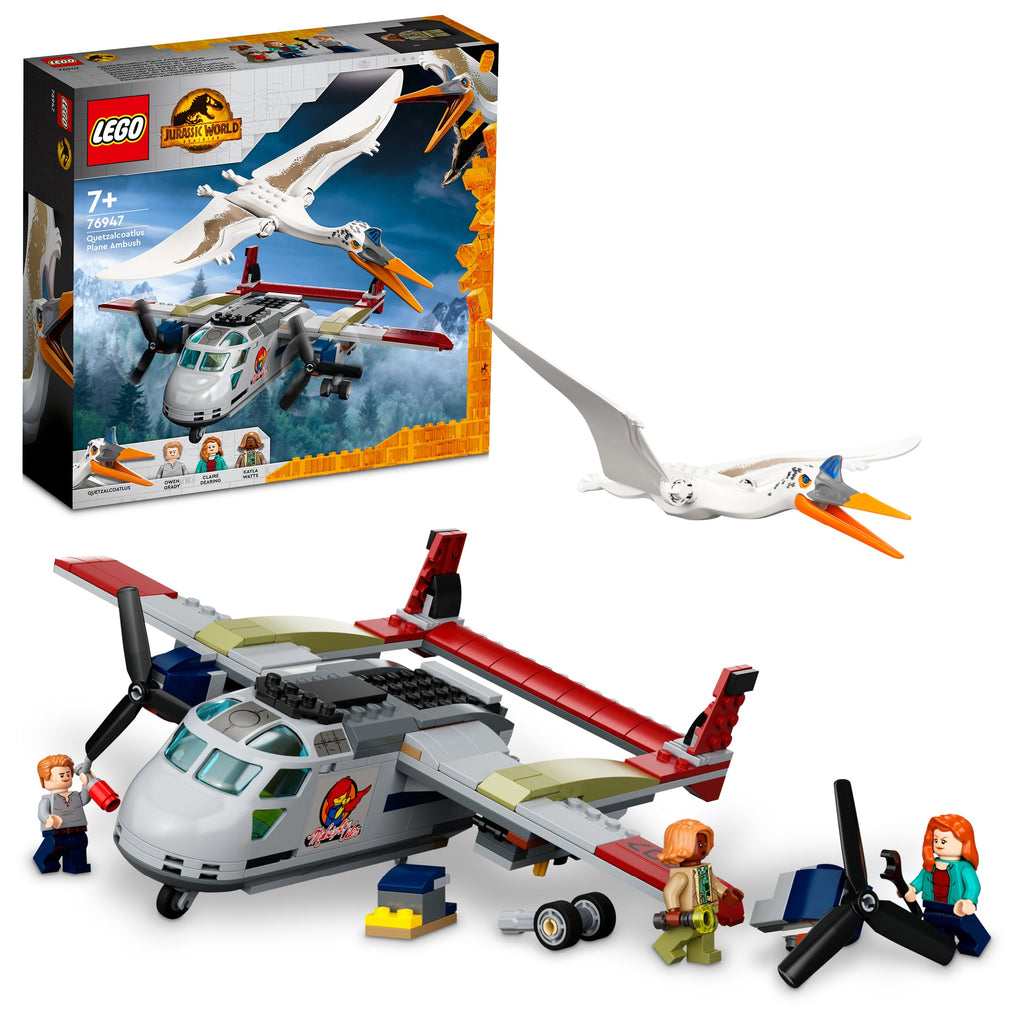 LEGO? Jurassic World Quetzalcoatlus?Plane Ambush