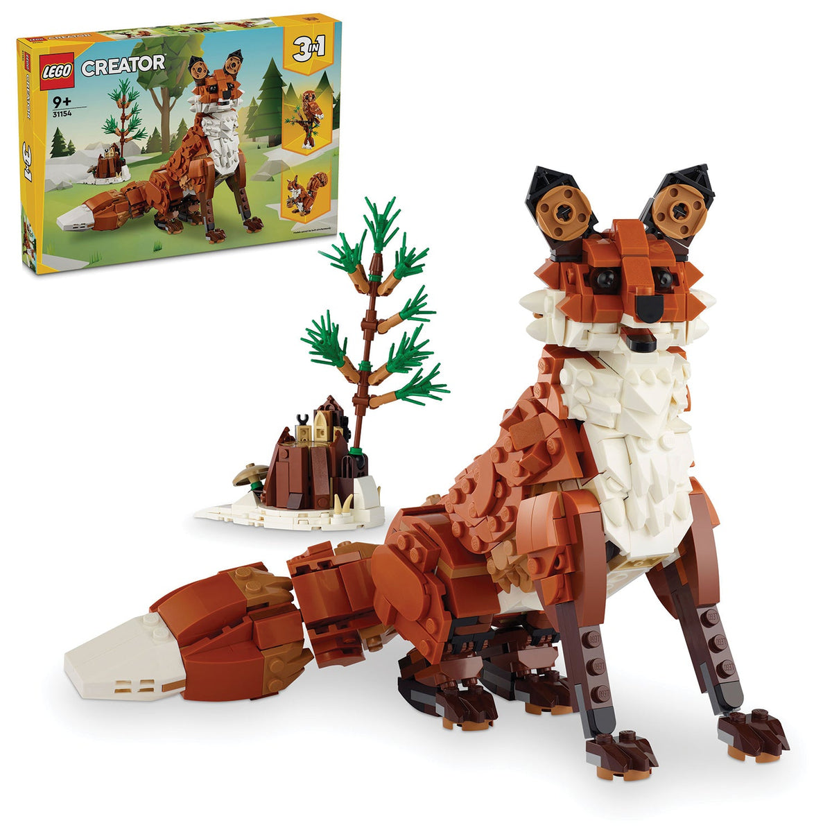 LEGO? Creator 3-in-1 Forest Animals: Red Fox