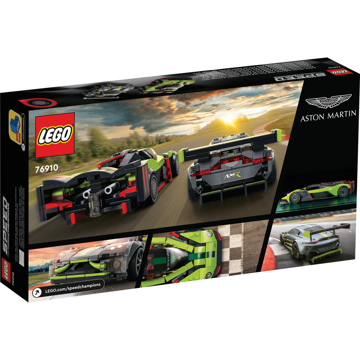 LEGO? Speed Champions Aston Martin Valkyrie AMR Pro and Aston Martin Vantage GT3