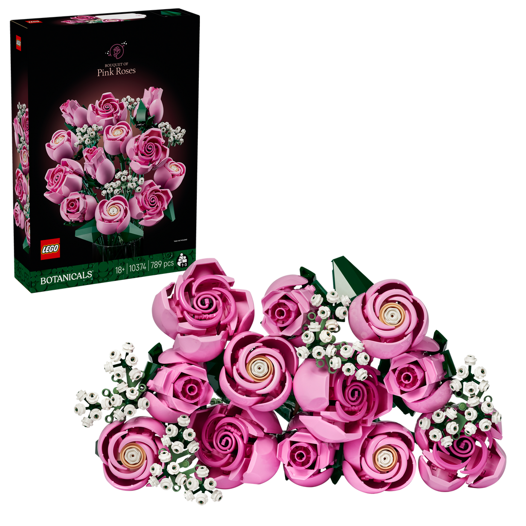 LEGO? Botanicals Bouquet of Pink Roses