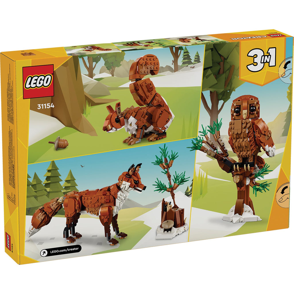 LEGO? Creator 3-in-1 Forest Animals: Red Fox
