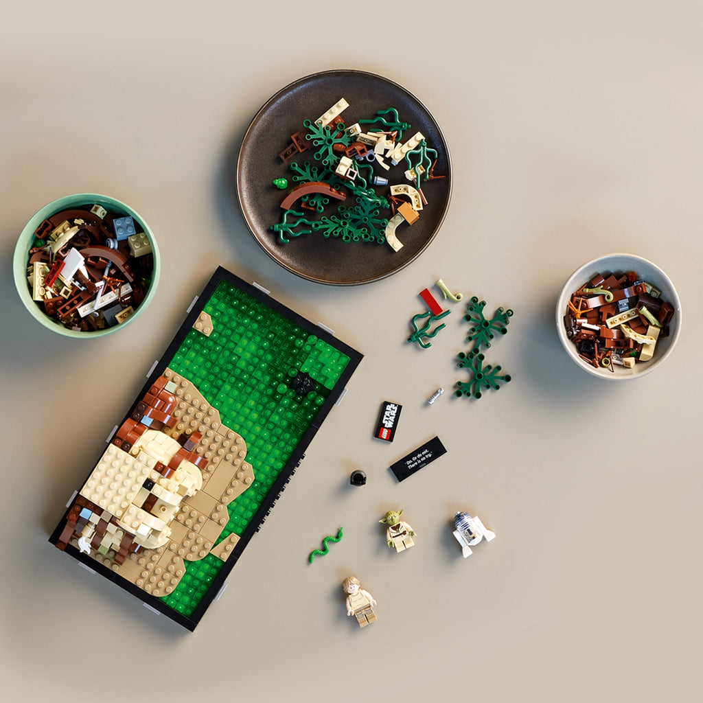 LEGO? Star Wars? Dagobah? Jedi? Training Diorama