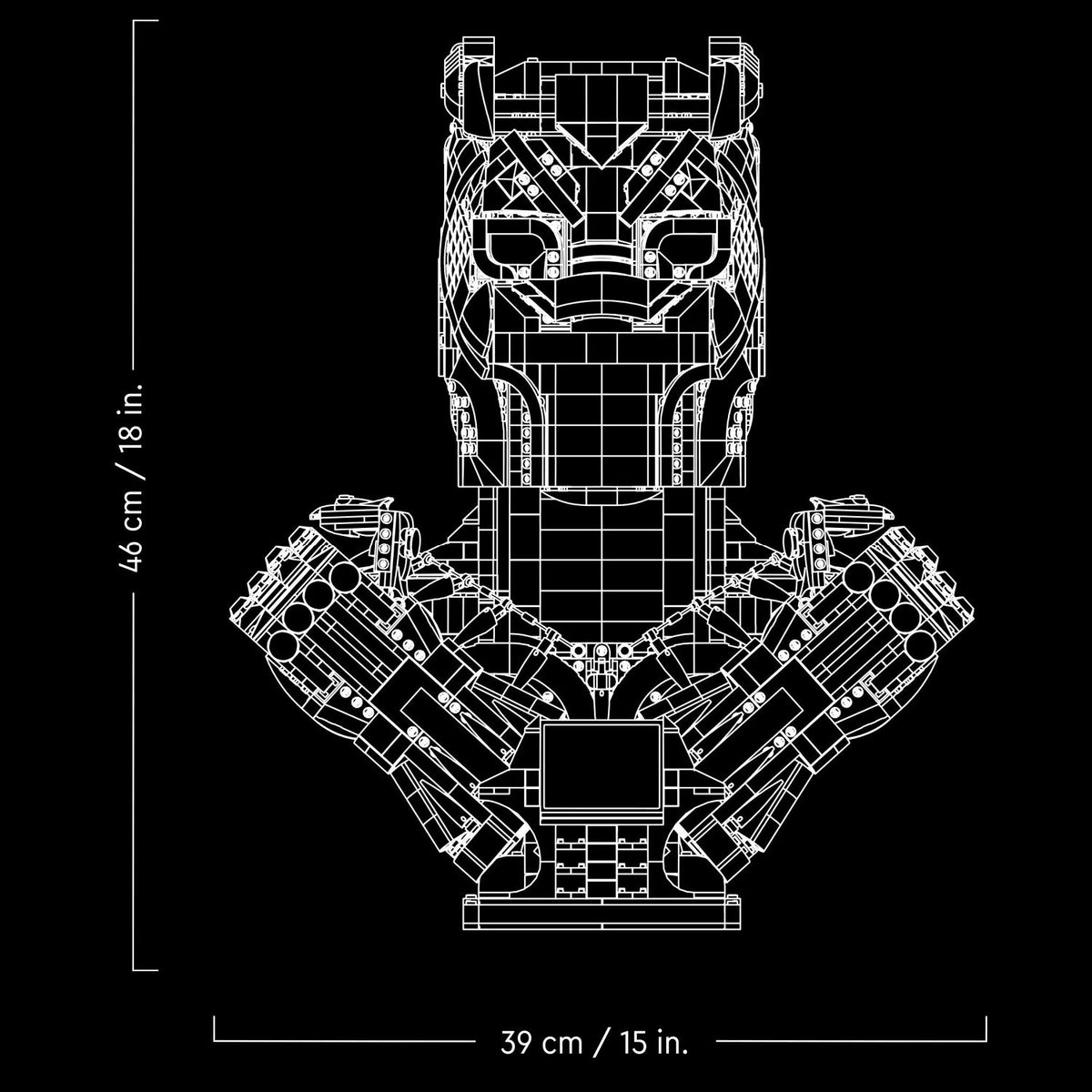LEGO? Marvel Black Panther Bust