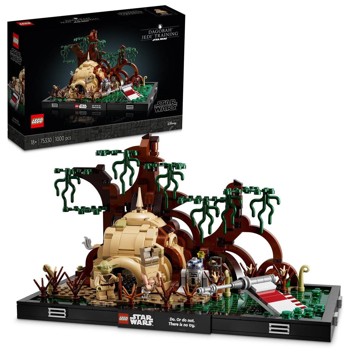 LEGO? Star Wars? Dagobah? Jedi? Training Diorama