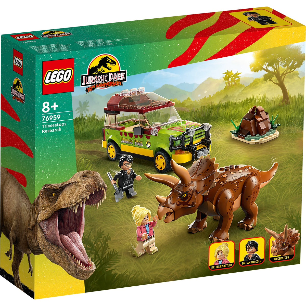 LEGO? Jurassic Park Triceratops Research
