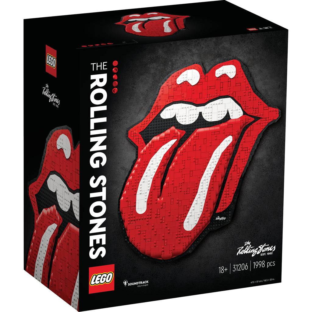 LEGO? Art The Rolling Stones