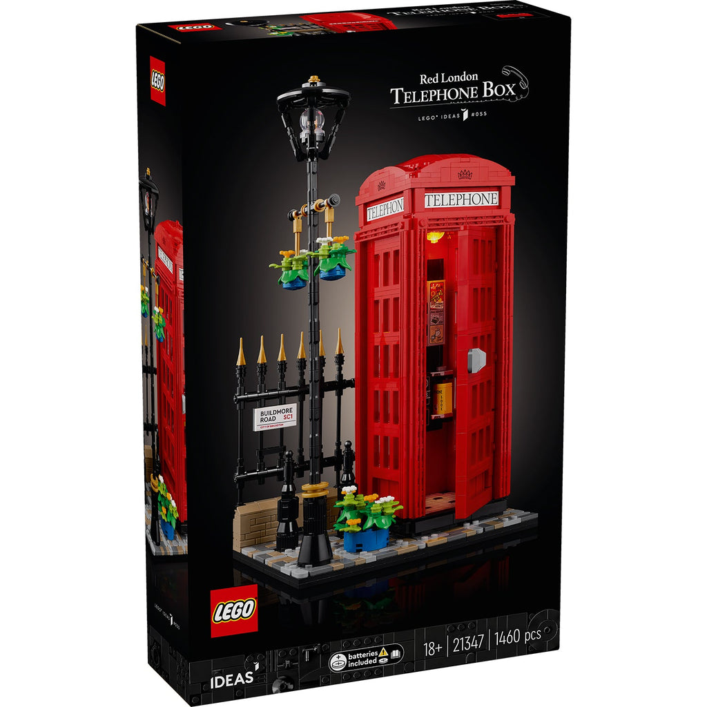 LEGO? Ideas Red London Telephone Box