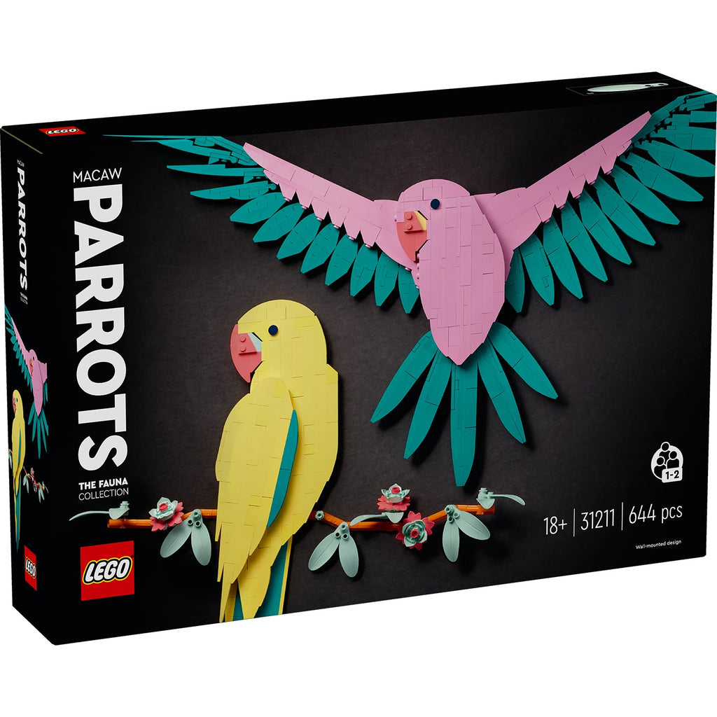LEGO? Art The Fauna Collection ¨C Macaw Parrots