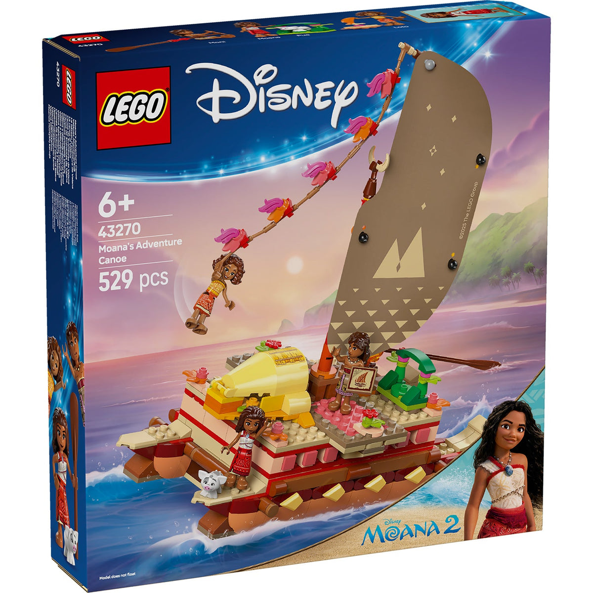 LEGO? | Disney Moana's Adventure Canoe