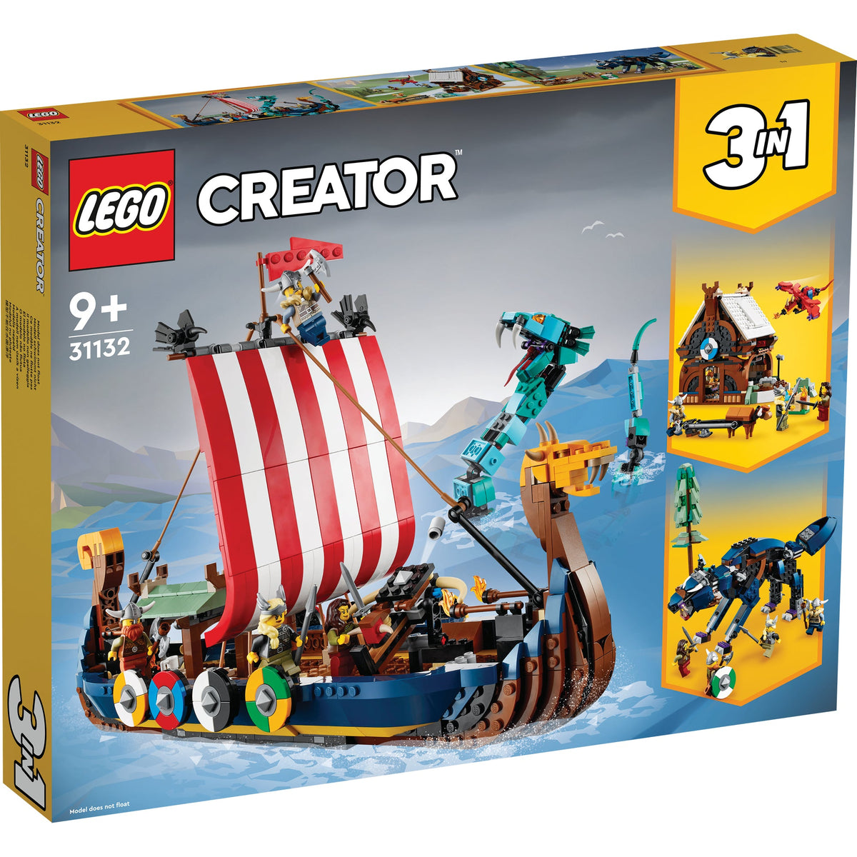 LEGO? Creator 3-in-1 Viking Ship and the Midgard Serpent