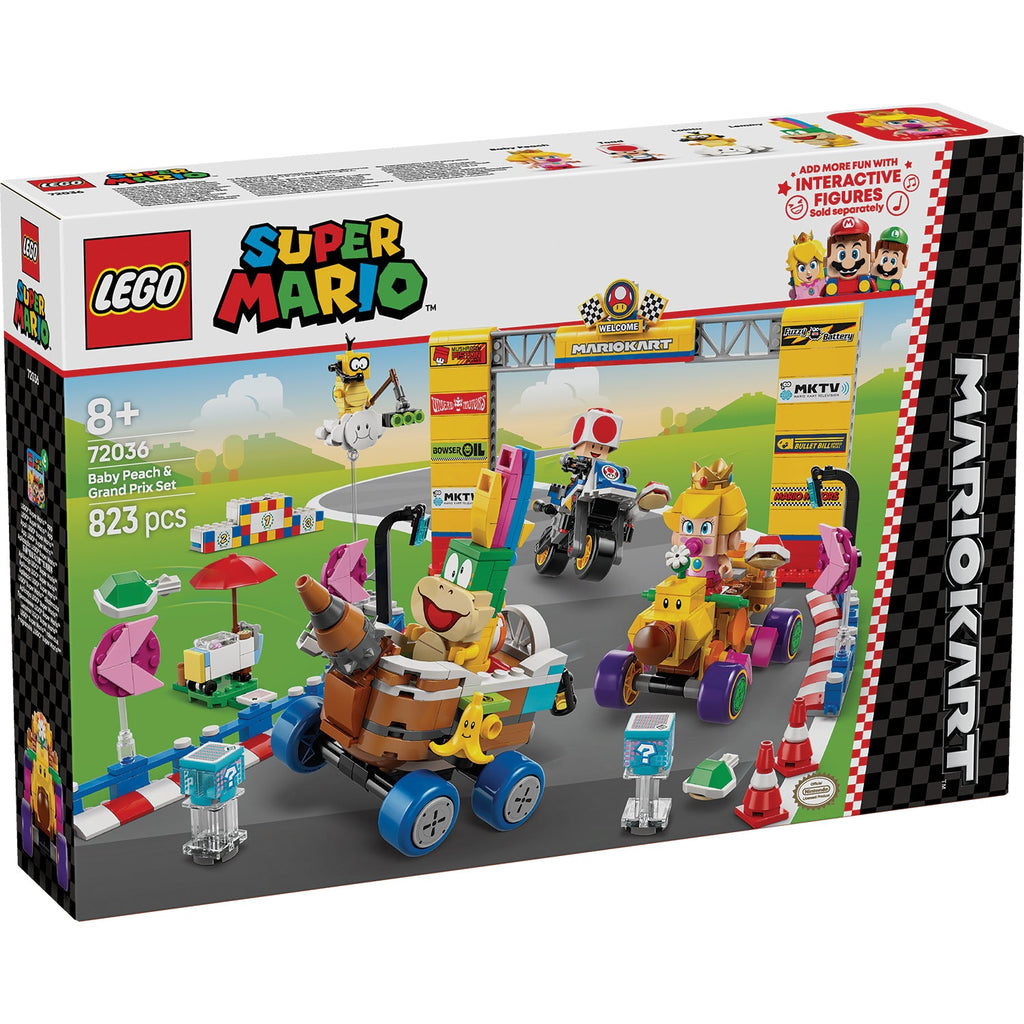 LEGO? Super Mario?: Mario Kart? ÿ Baby Peach & Grand Prix Set