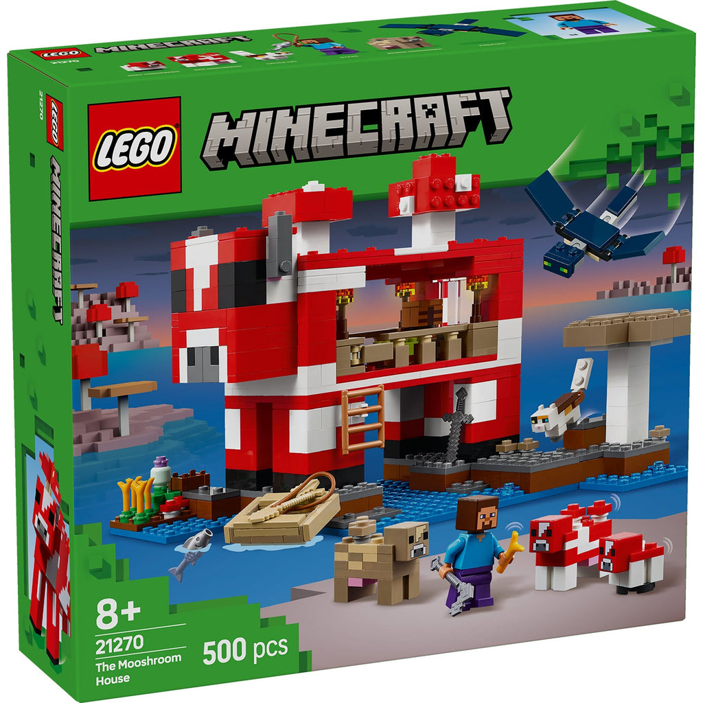 LEGO? Minecraft? The Mooshroom House