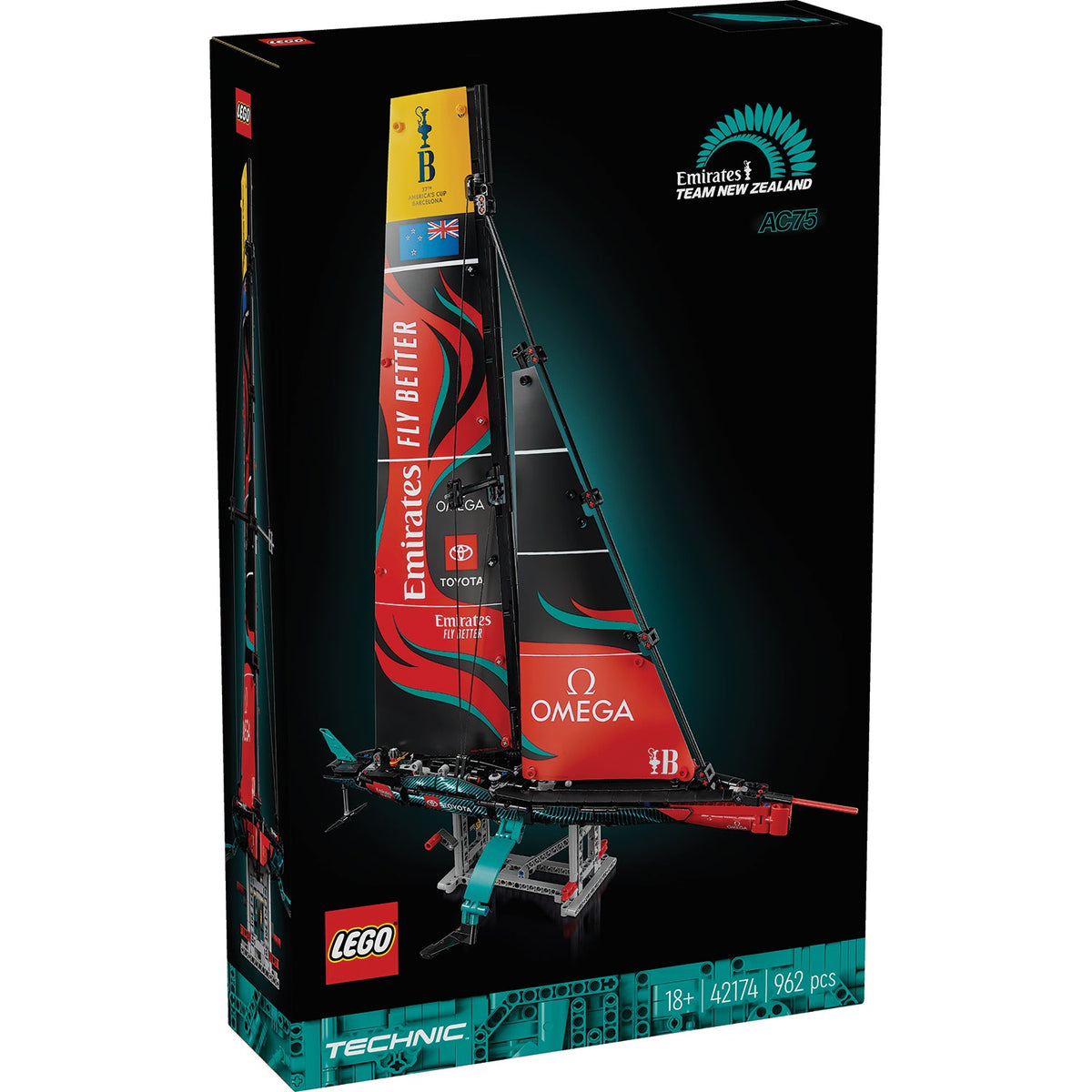 LEGO? Technic Emirates Team New Zealand AC75 Yacht