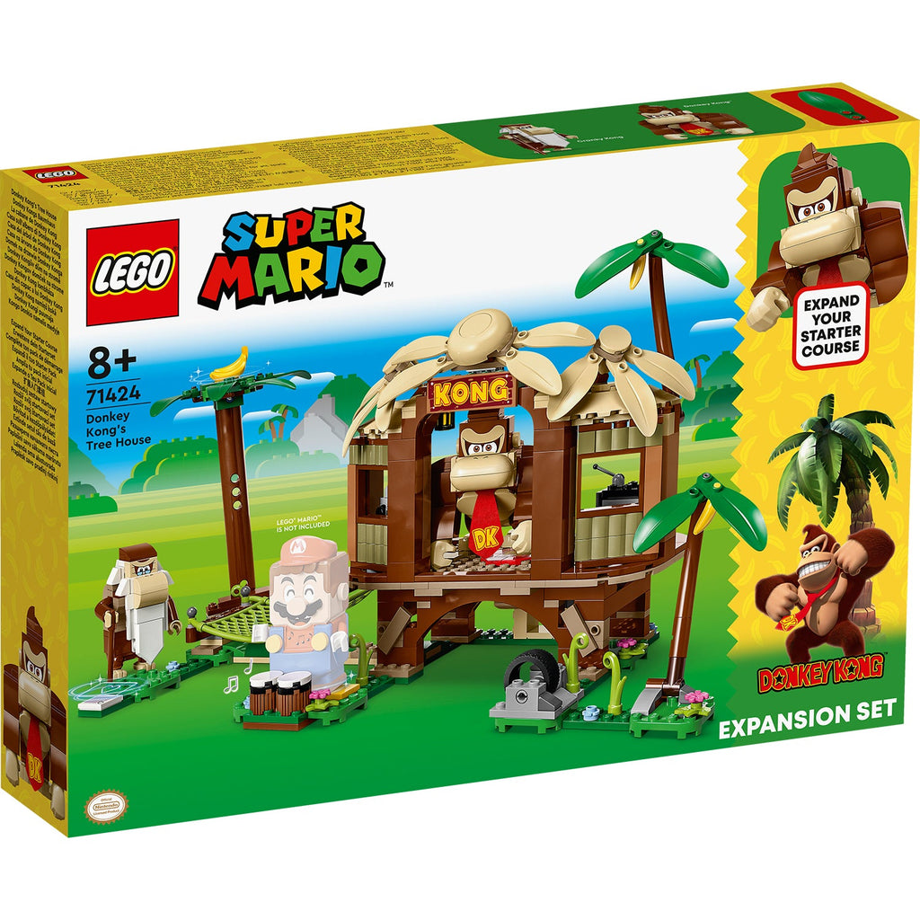 LEGO? Super Mario? Donkey Kong's Tree House Expansion Set