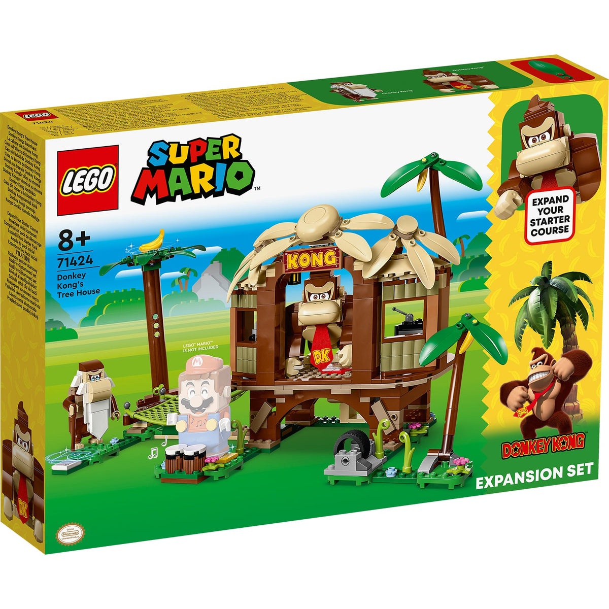 LEGO? Super Mario? Donkey Kong's Tree House Expansion Set