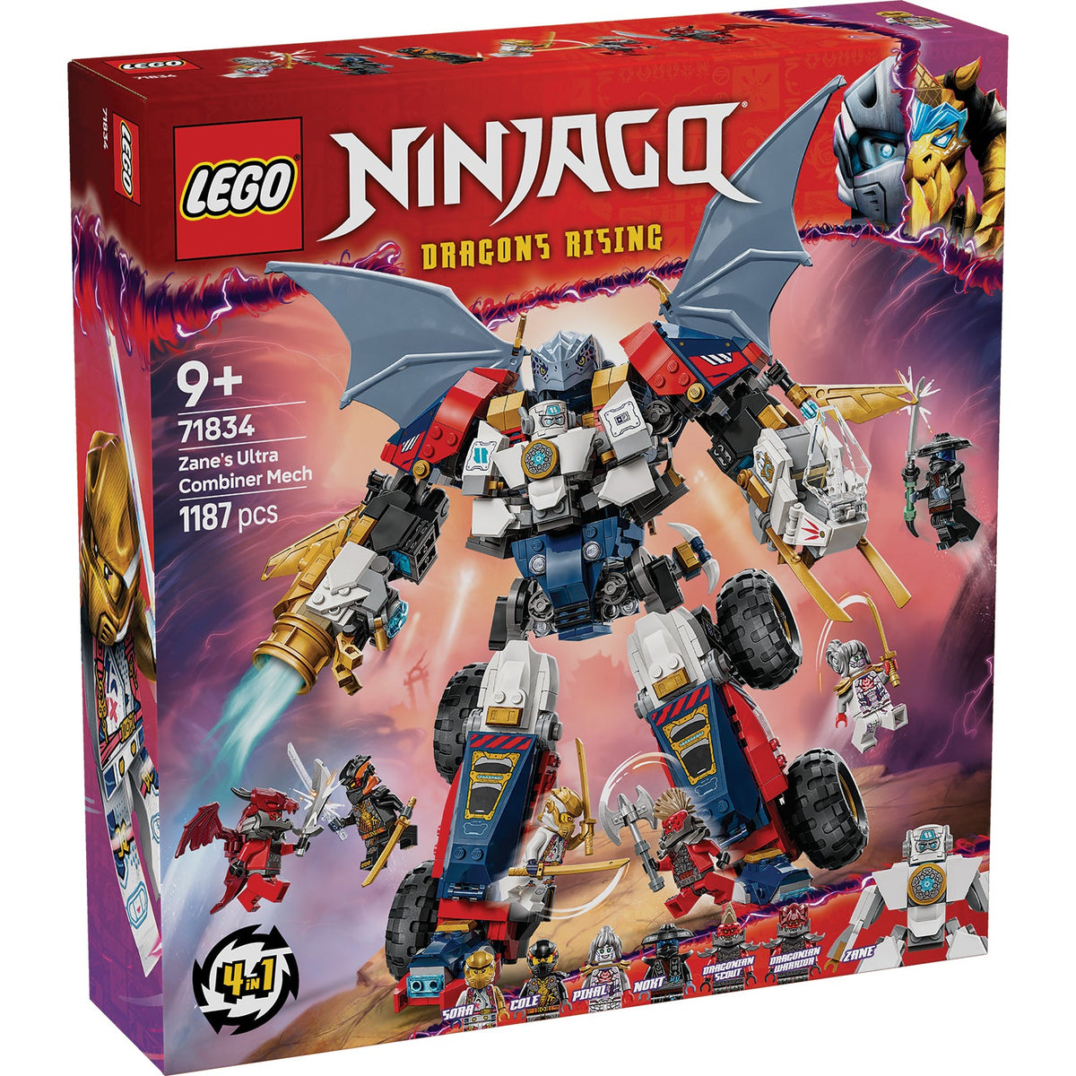 LEGO? NINJAGO? Zane's Ultra Combiner Mech