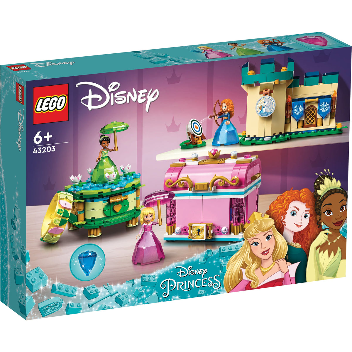 LEGO? | Disney Aurora, Merida and Tiana's Enchanted Creations