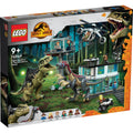 LEGO? Jurassic World Giganotosaurus and Therizinosaurus Attack