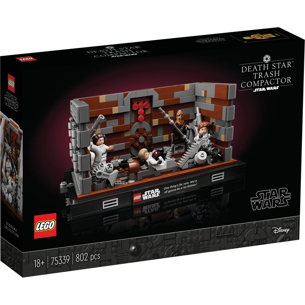LEGO? Star Wars? Death Star? Trash Compactor Diorama