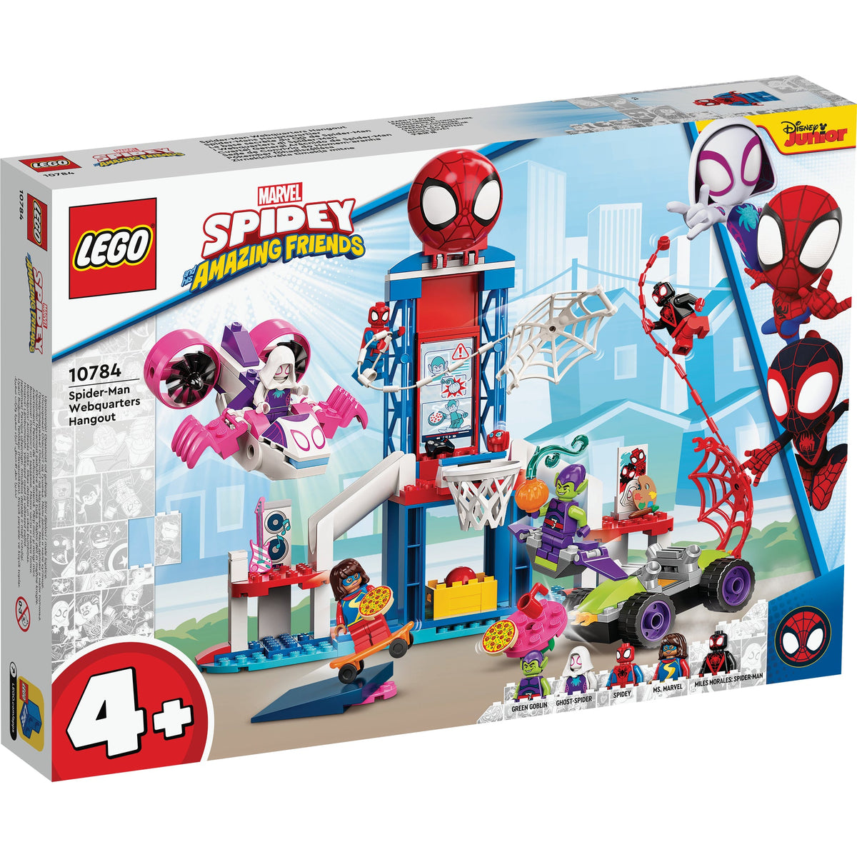 LEGO? Marvel Spidey And His Amazing Friends Spider-Man Webquarters Hangout