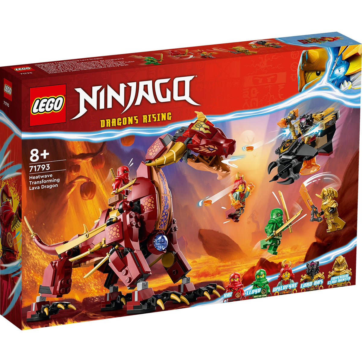 LEGO? NINJAGO? Heatwave Transforming Lava Dragon