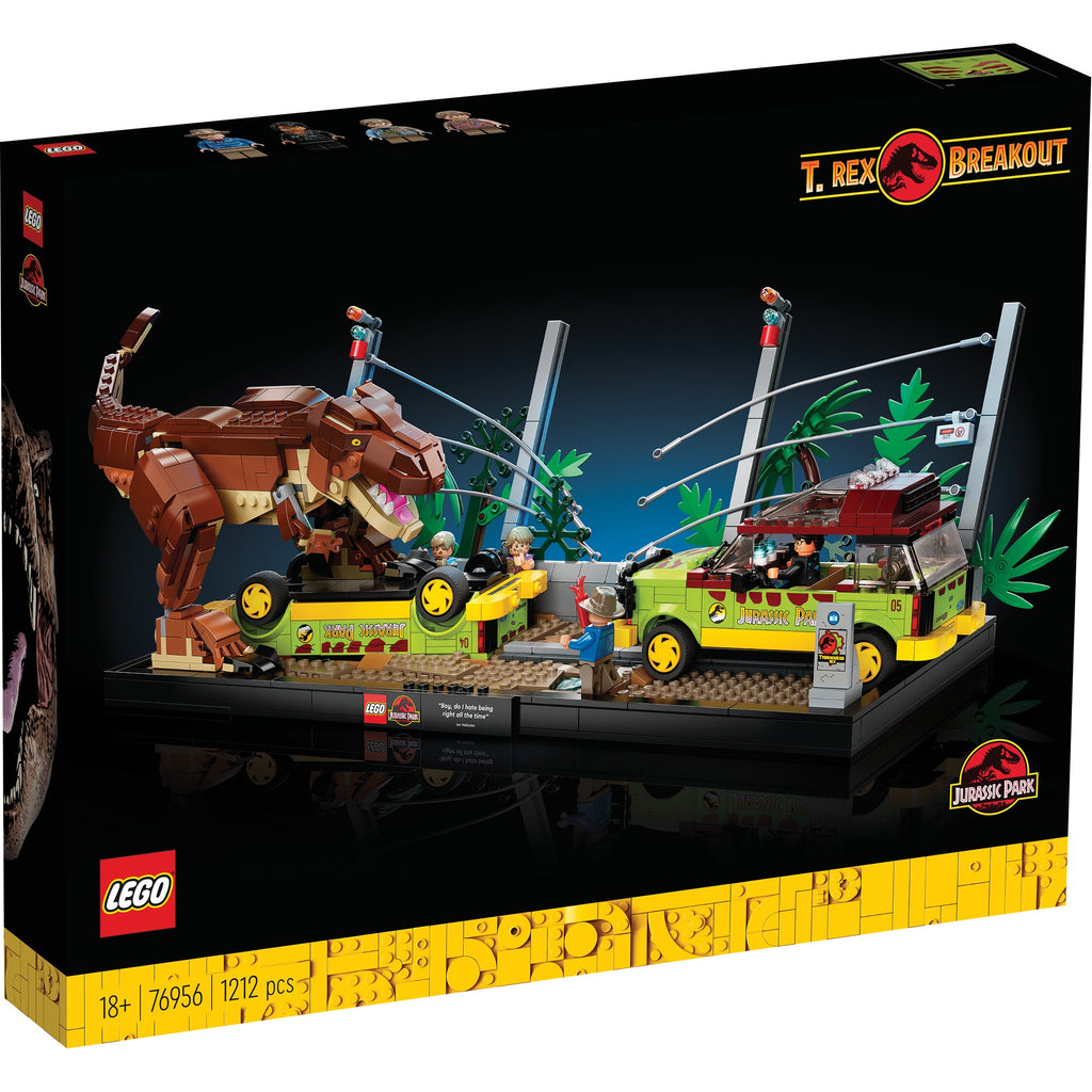 LEGO? Jurassic Park T. rex Breakout