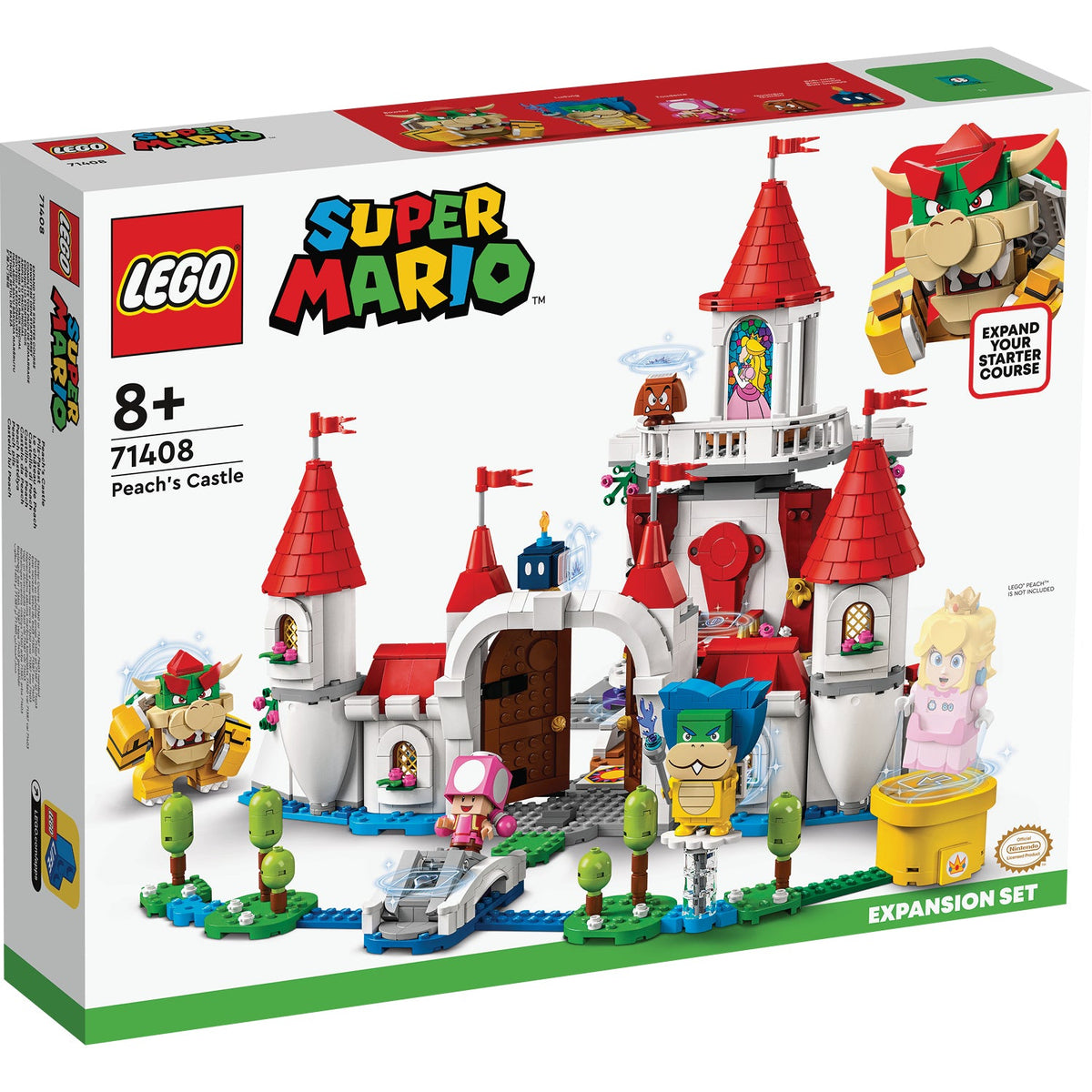 LEGO? Super Mario? Peach's Castle Expansion Set