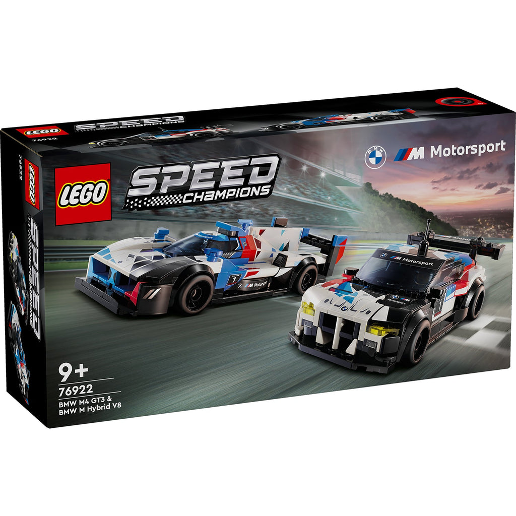 LEGO? Speed Champions BMW M4 GT3 & BMW M Hybrid V8 Race Cars