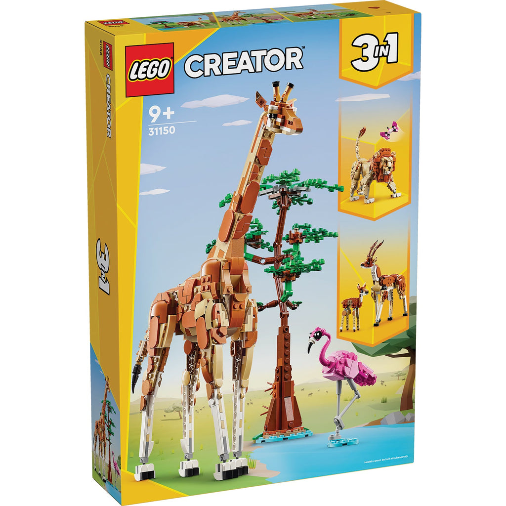 LEGO? Creator 3-in-1 Wild Safari Animals