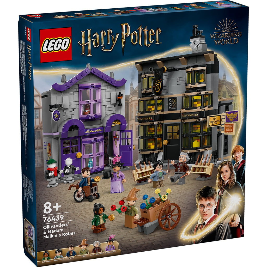 LEGO? Harry Potter? Ollivanders? & Madam Malkin's Robes