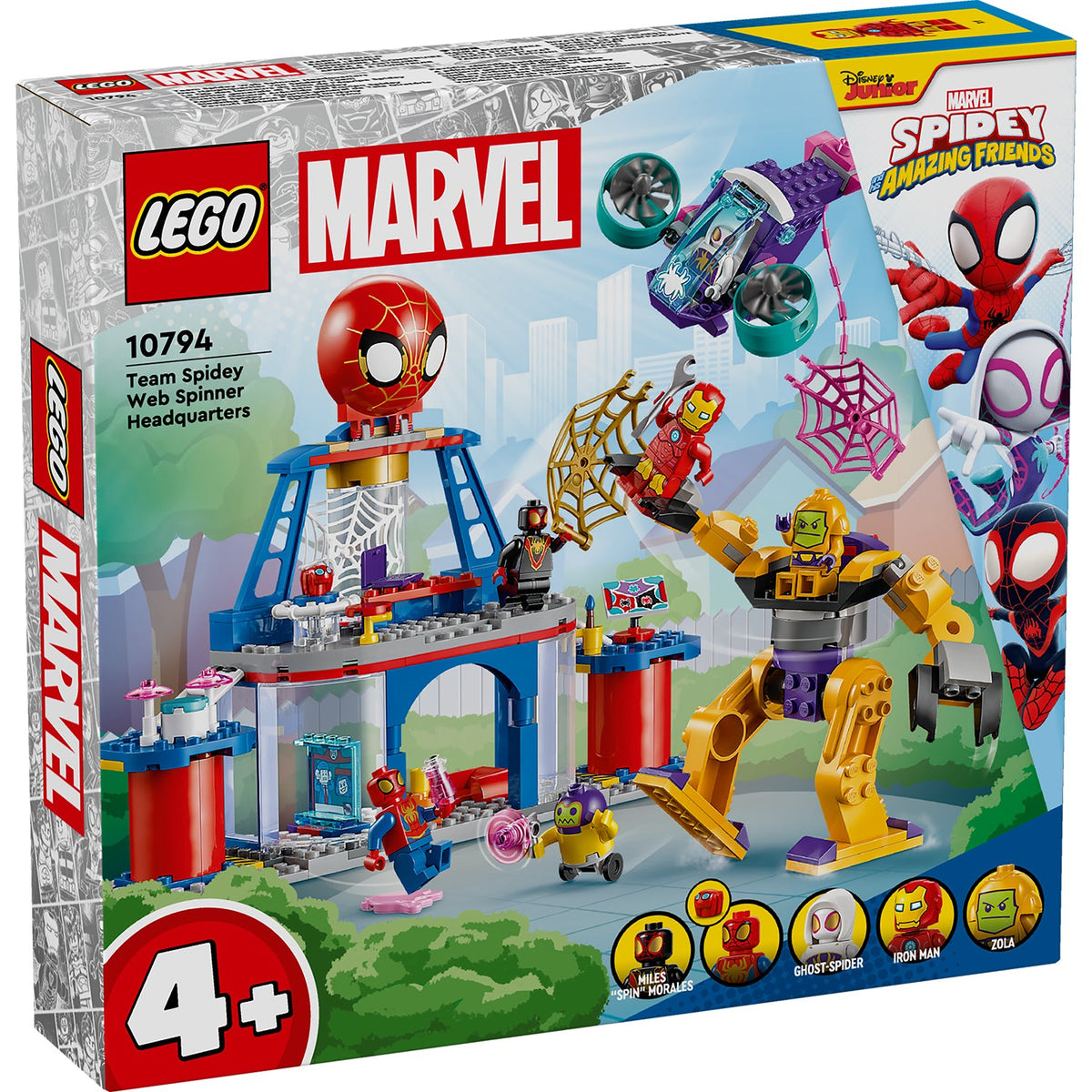 LEGO? Marvel Team Spidey Web Spinner Headquarters