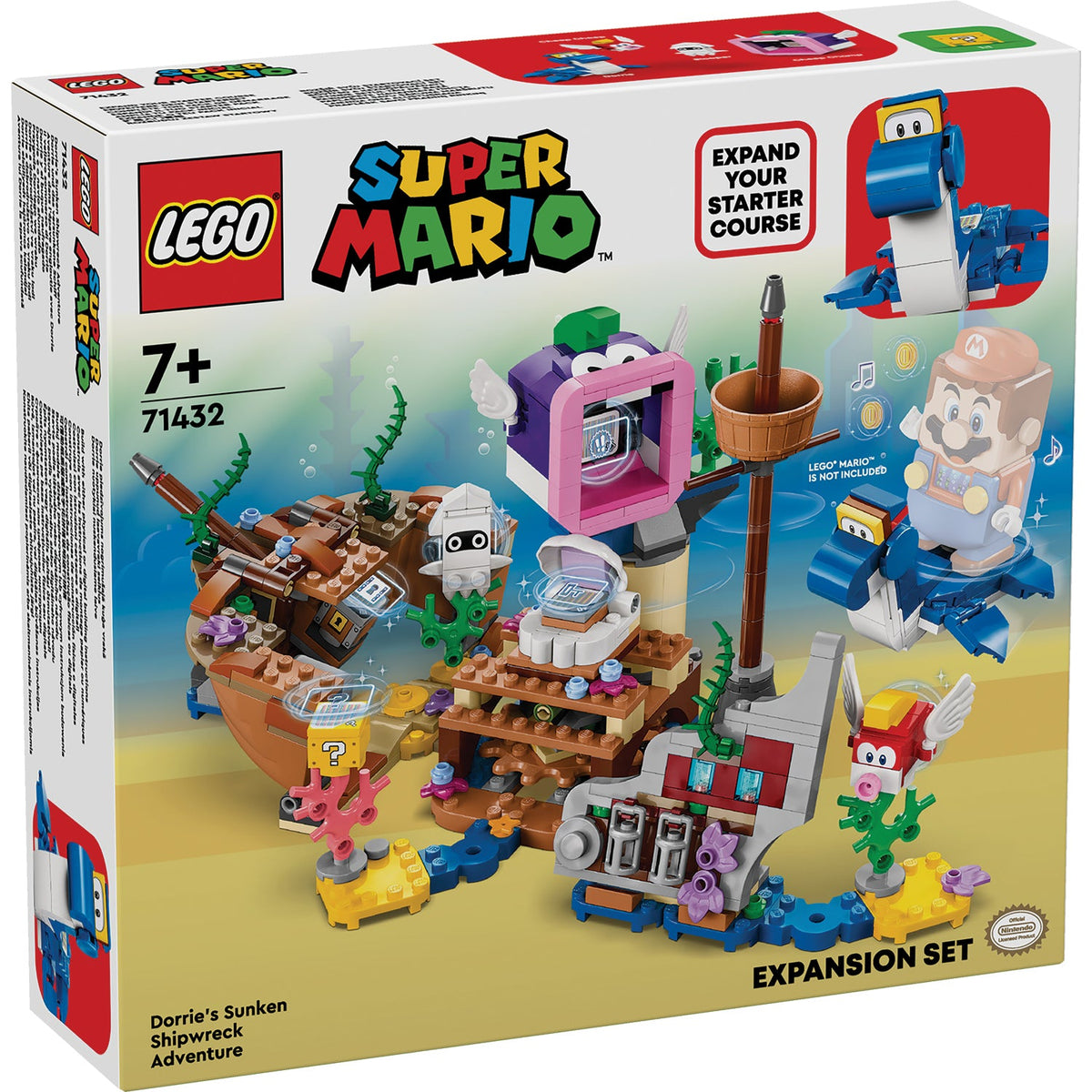 LEGO? Super Mario? Dorrie's Sunken Shipwreck Adventure Expansion Set