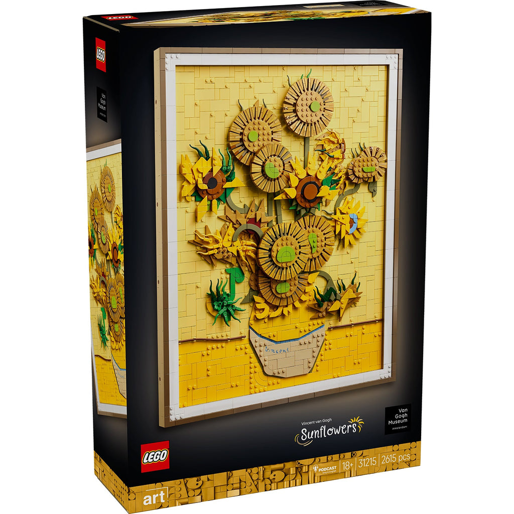 LEGO? Art Vincent van Gogh ¨C Sunflowers