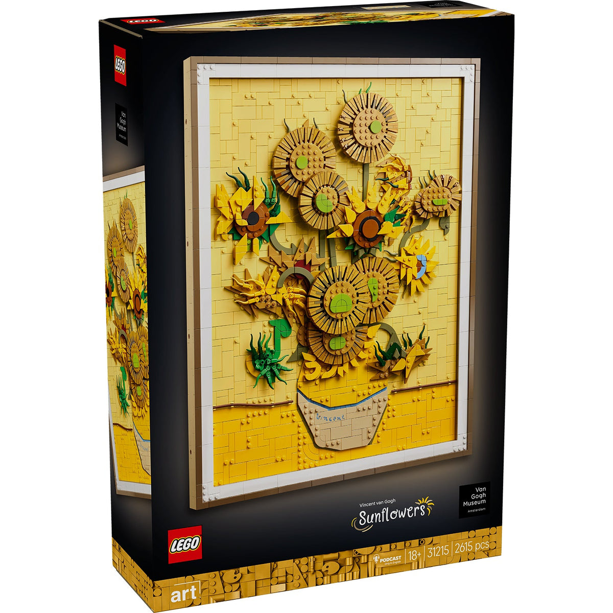 LEGO? Art Vincent van Gogh ¨C Sunflowers