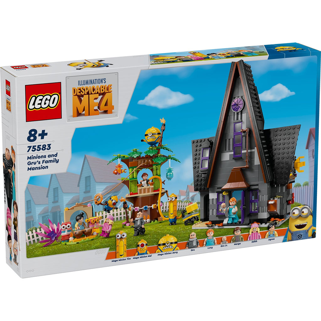 LEGO? Despicable Me 4 Minions and Gru's Family Mansion