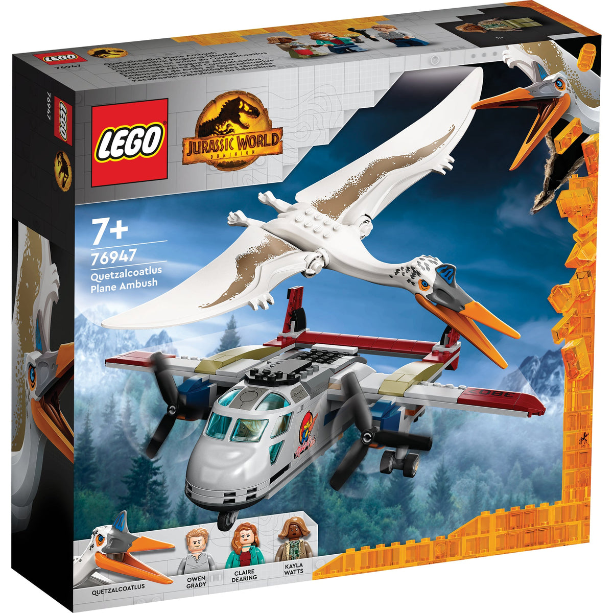 LEGO? Jurassic World Quetzalcoatlus?Plane Ambush