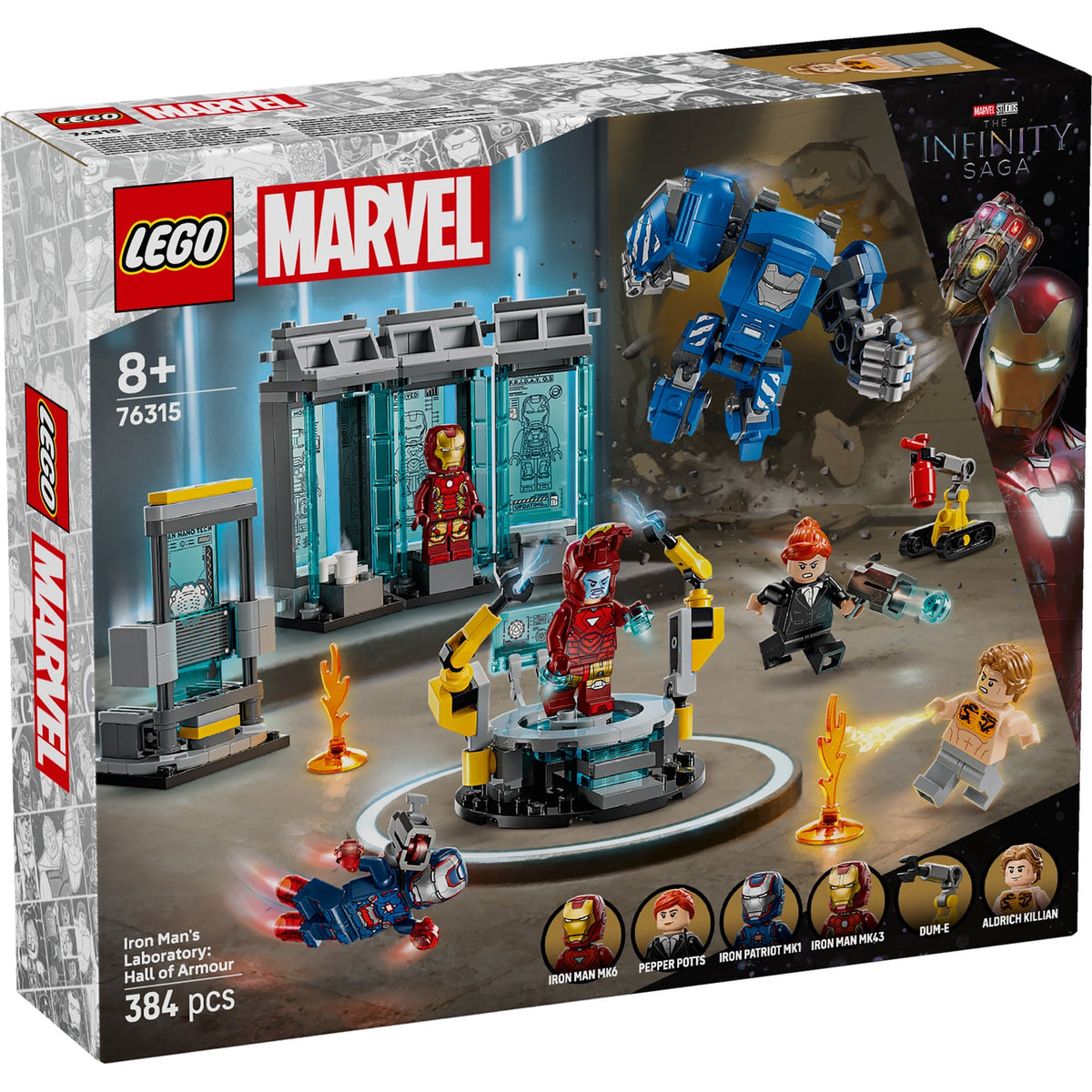 LEGO? ? Marvel Iron Man's Laboratory: Hall of Armour