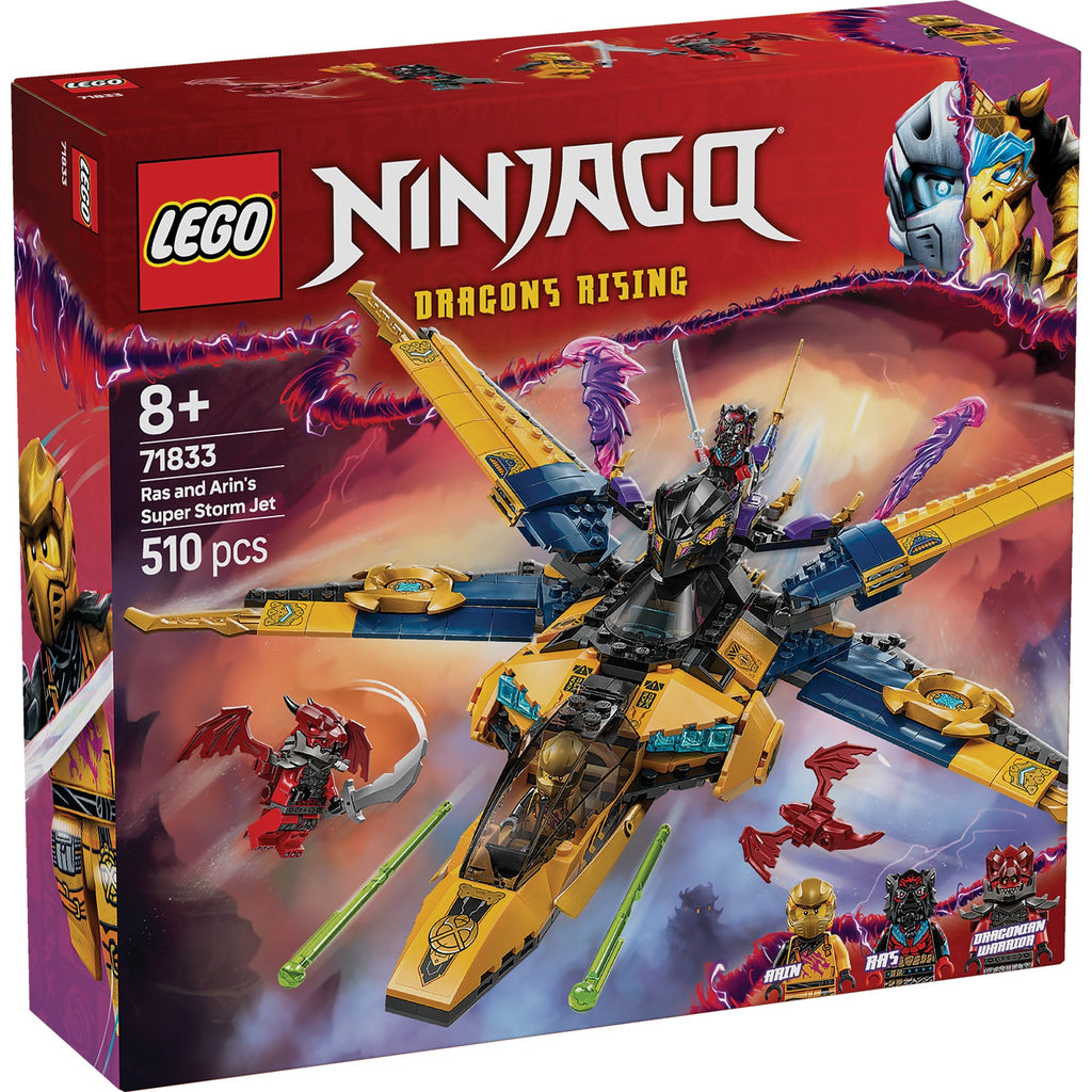LEGO? NINJAGO? Ras and Arin's Super Storm Jet