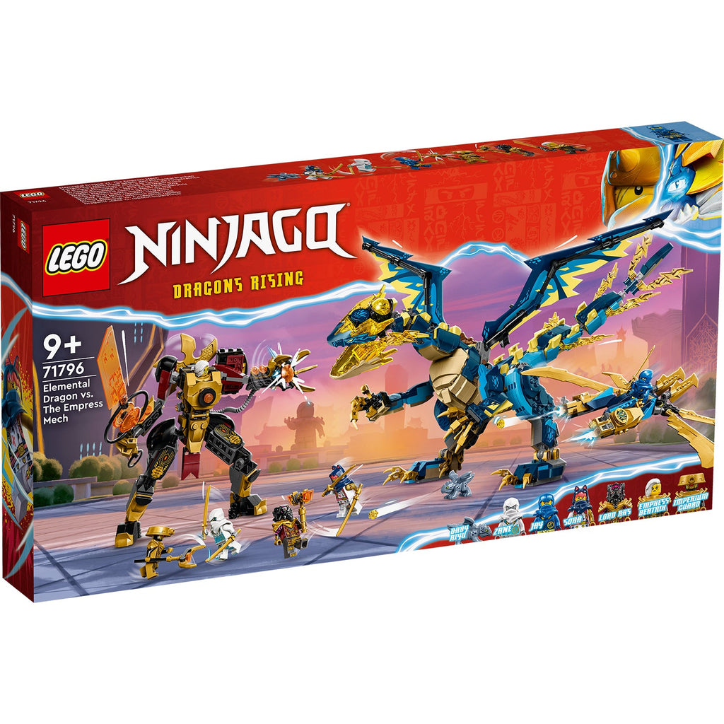 LEGO? NINJAGO? Elemental Dragon vs. The Empress Mech