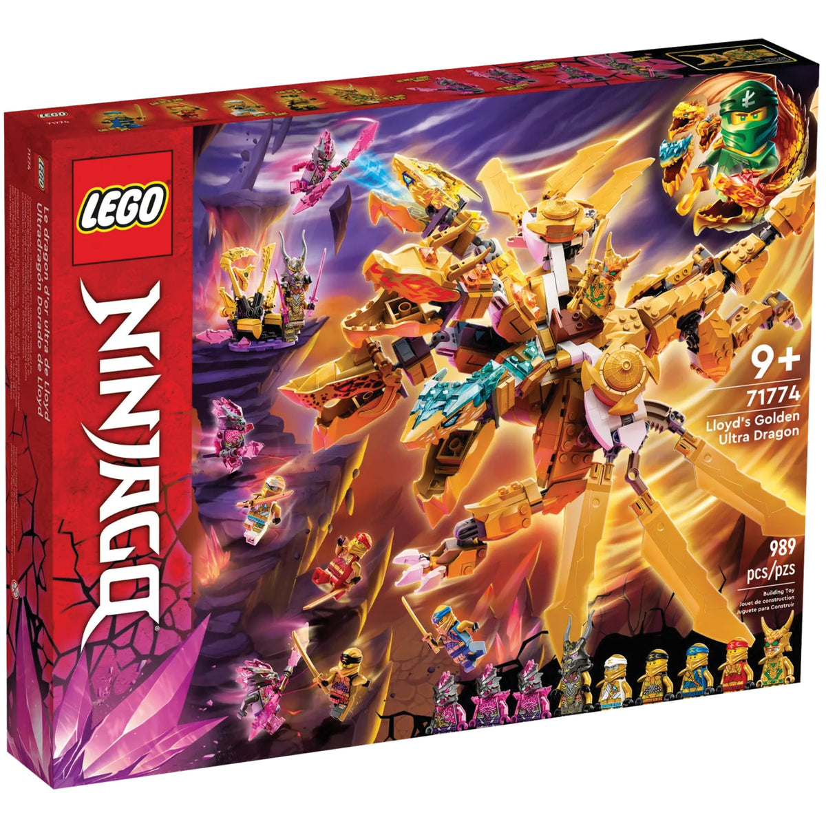 LEGO? NINJAGO? Lloyd's Golden Ultra Dragon