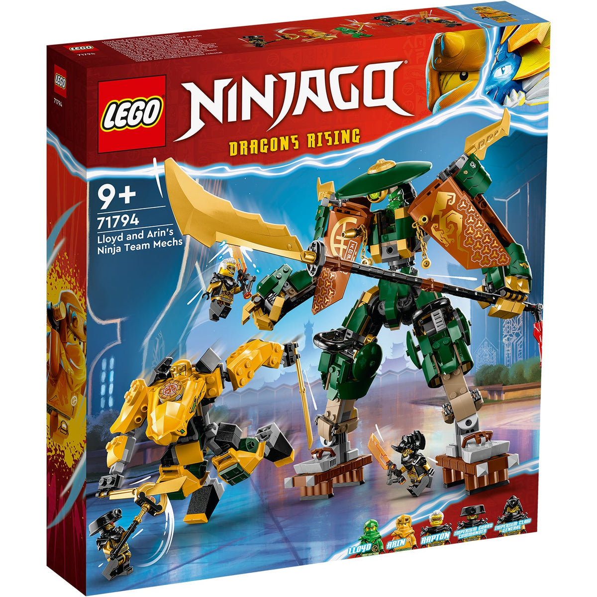 LEGO? NINJAGO? Lloyd and Arin's Ninja Team Mechs