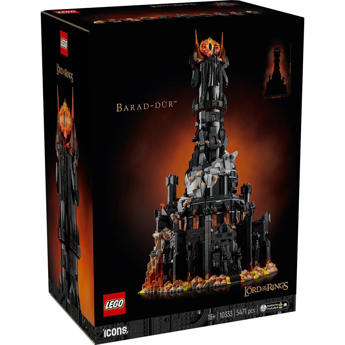 LEGO? Icons The Lord of the Rings: Barad-d?r?