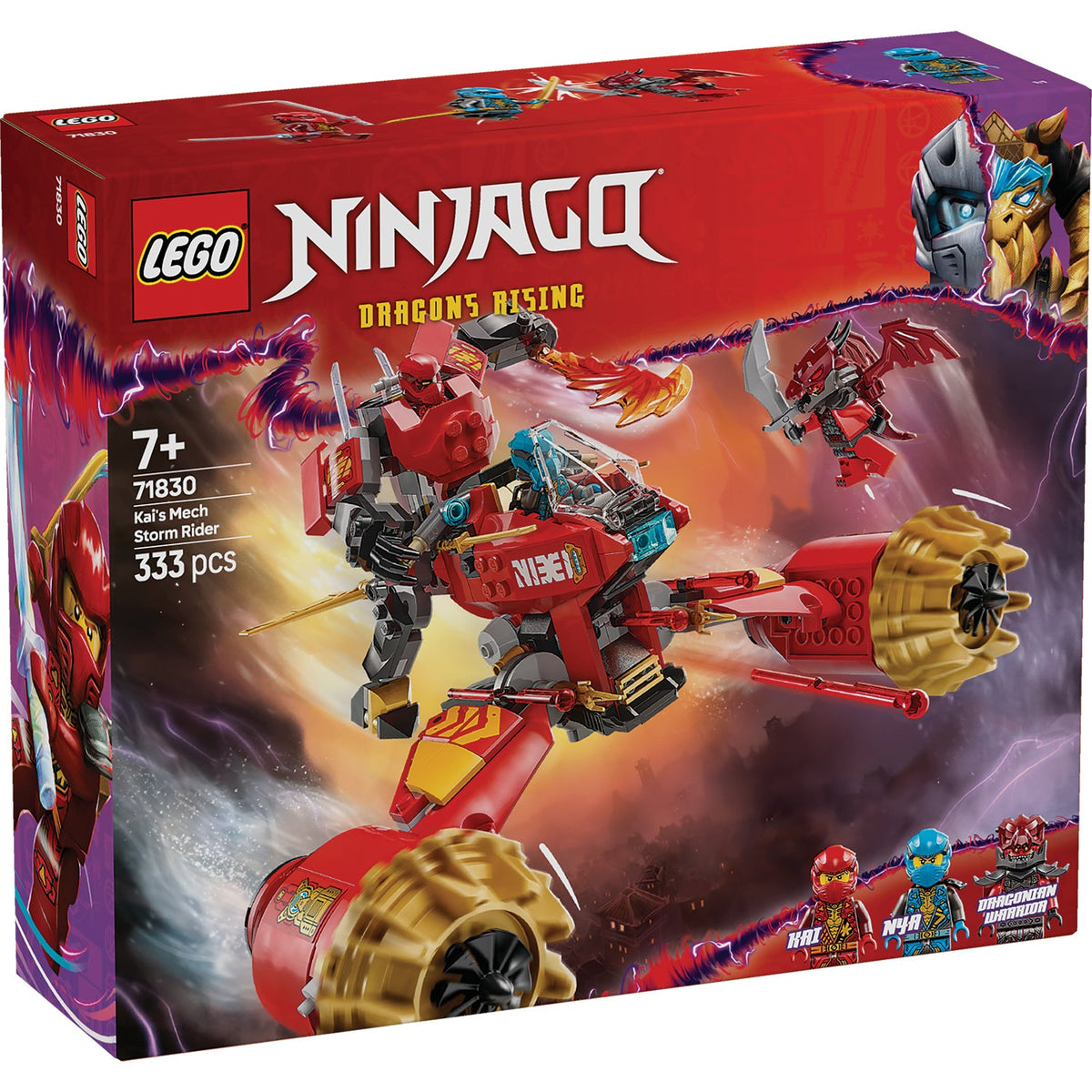 LEGO? NINJAGO? Kai's Mech Storm Rider
