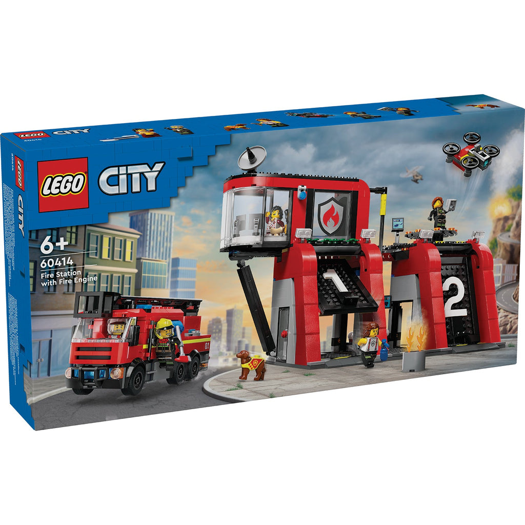 LEGO? City Fire Station with Fire Truck