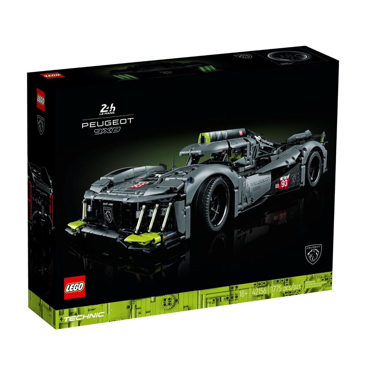 LEGO? Technic PEUGEOT 9X8 24H Le Mans Hybrid Hypercar