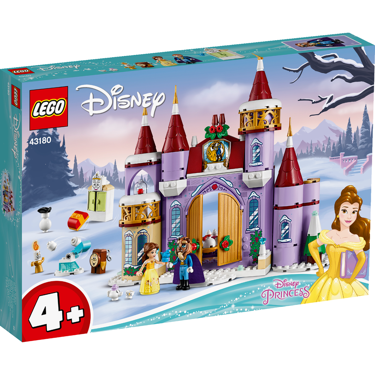 LEGO? | Disney Belle's Castle Winter Celebration