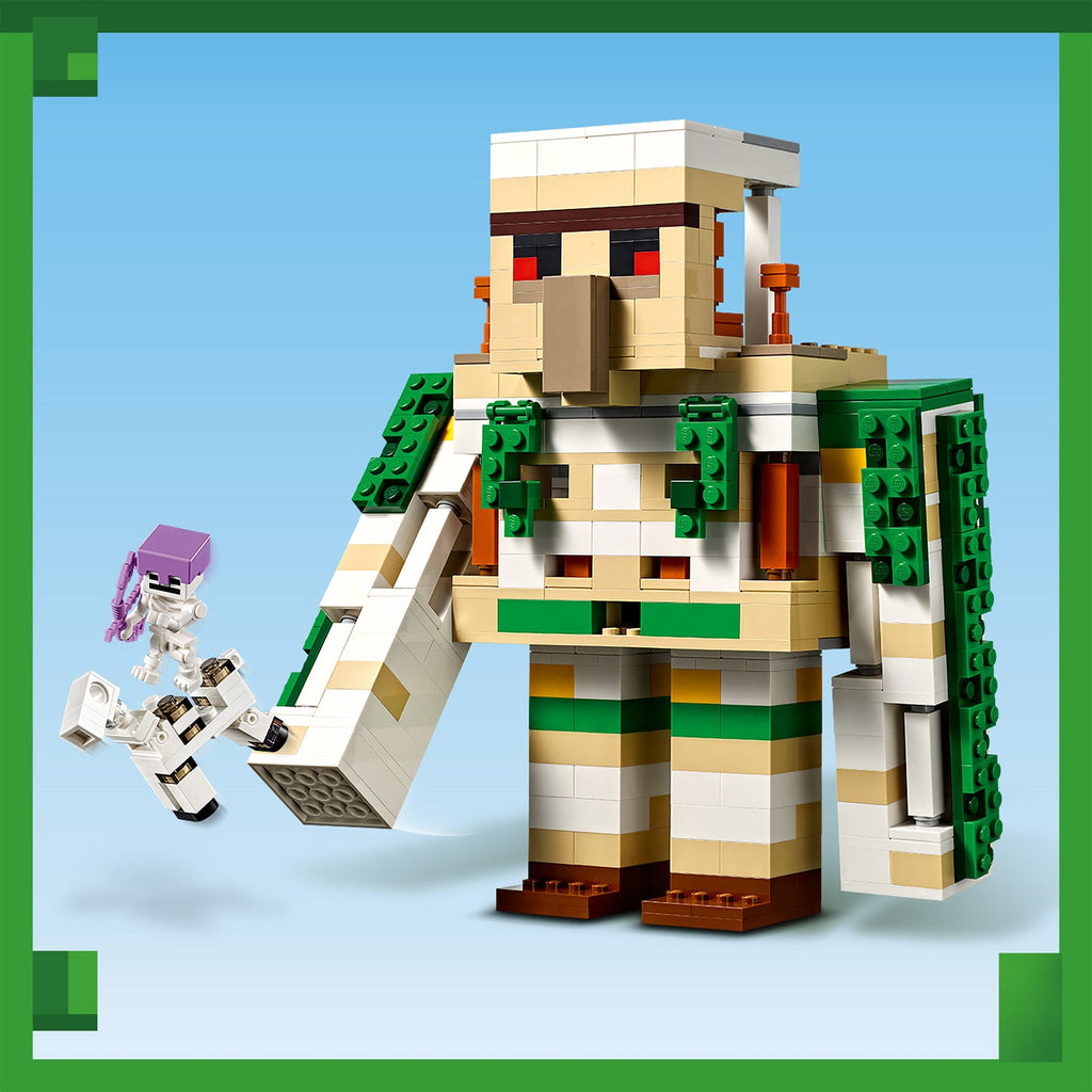 LEGO? Minecraft? The Iron Golem Fortress
