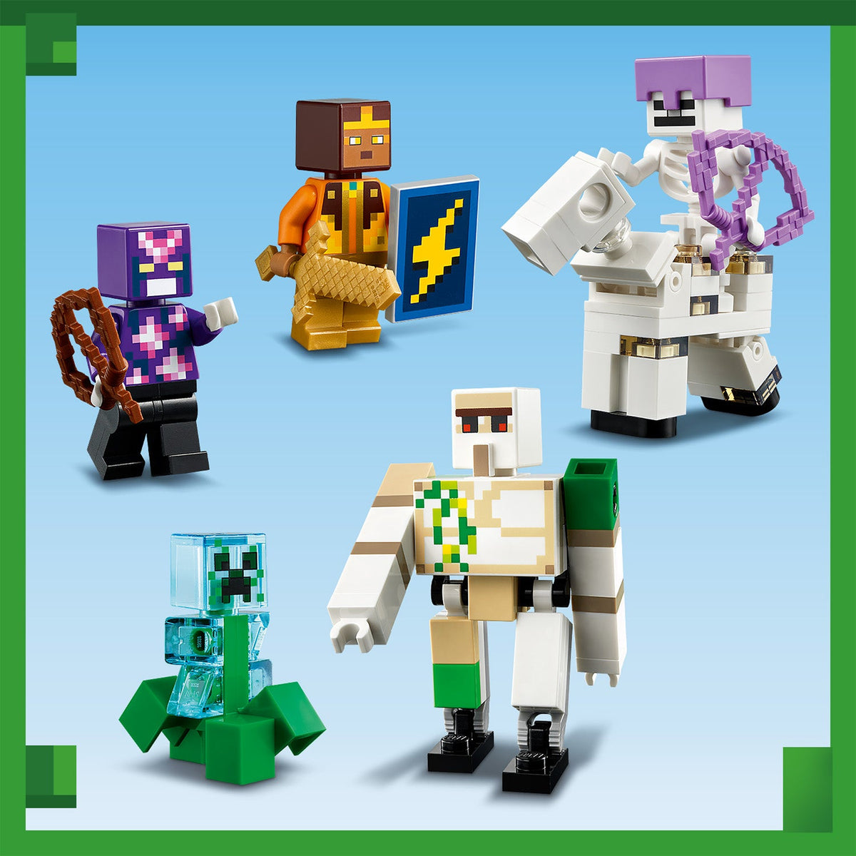 LEGO? Minecraft? The Iron Golem Fortress