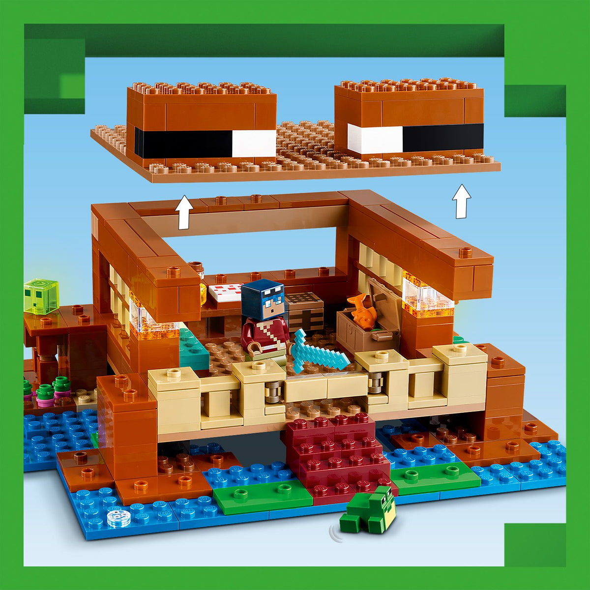 LEGO? Minecraft? The Frog House