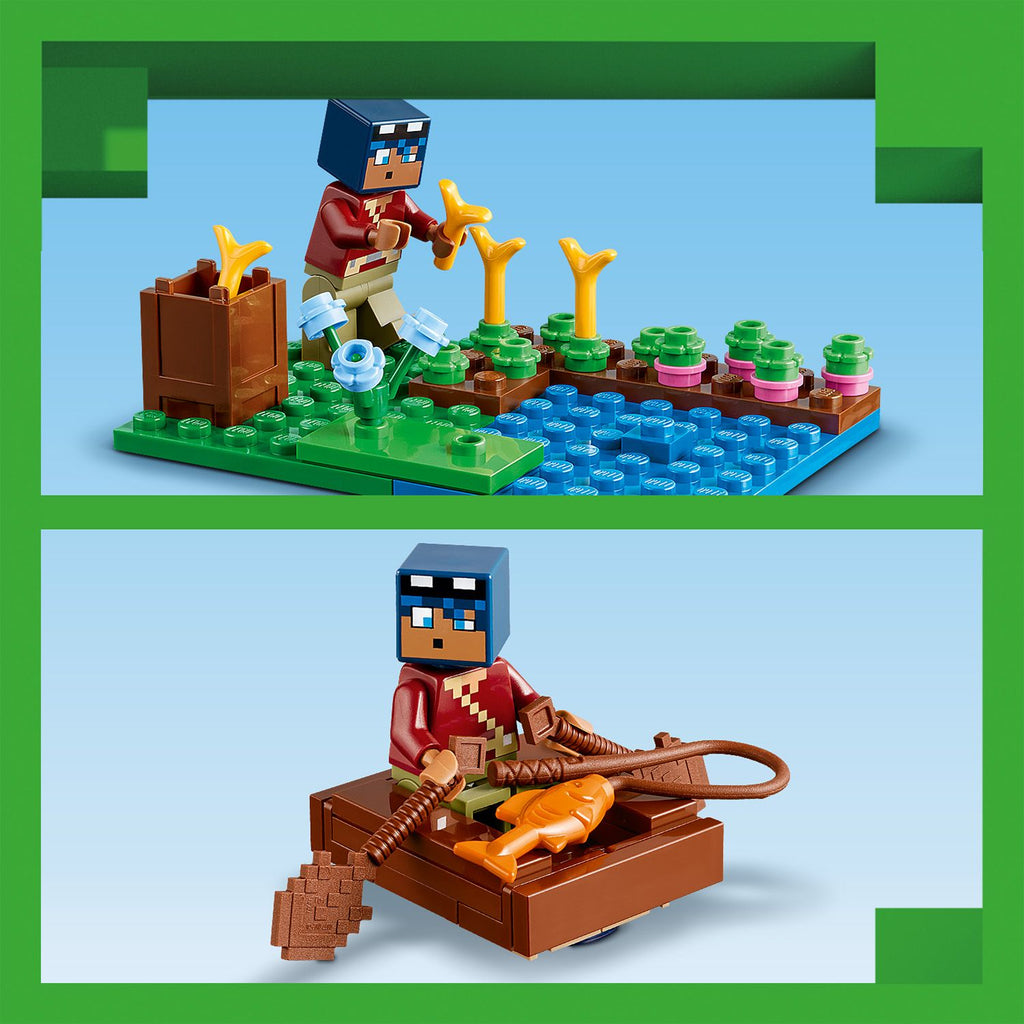 LEGO? Minecraft? The Frog House